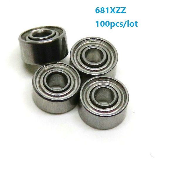 20pcs 681X Miniature Model Bearing mini open bearing 1.5x4x1.2mm