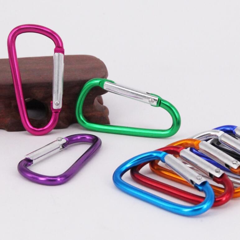 Large Carabiner Keyrings Key Chain Outdoor Sports Camp Snap Clip Hook