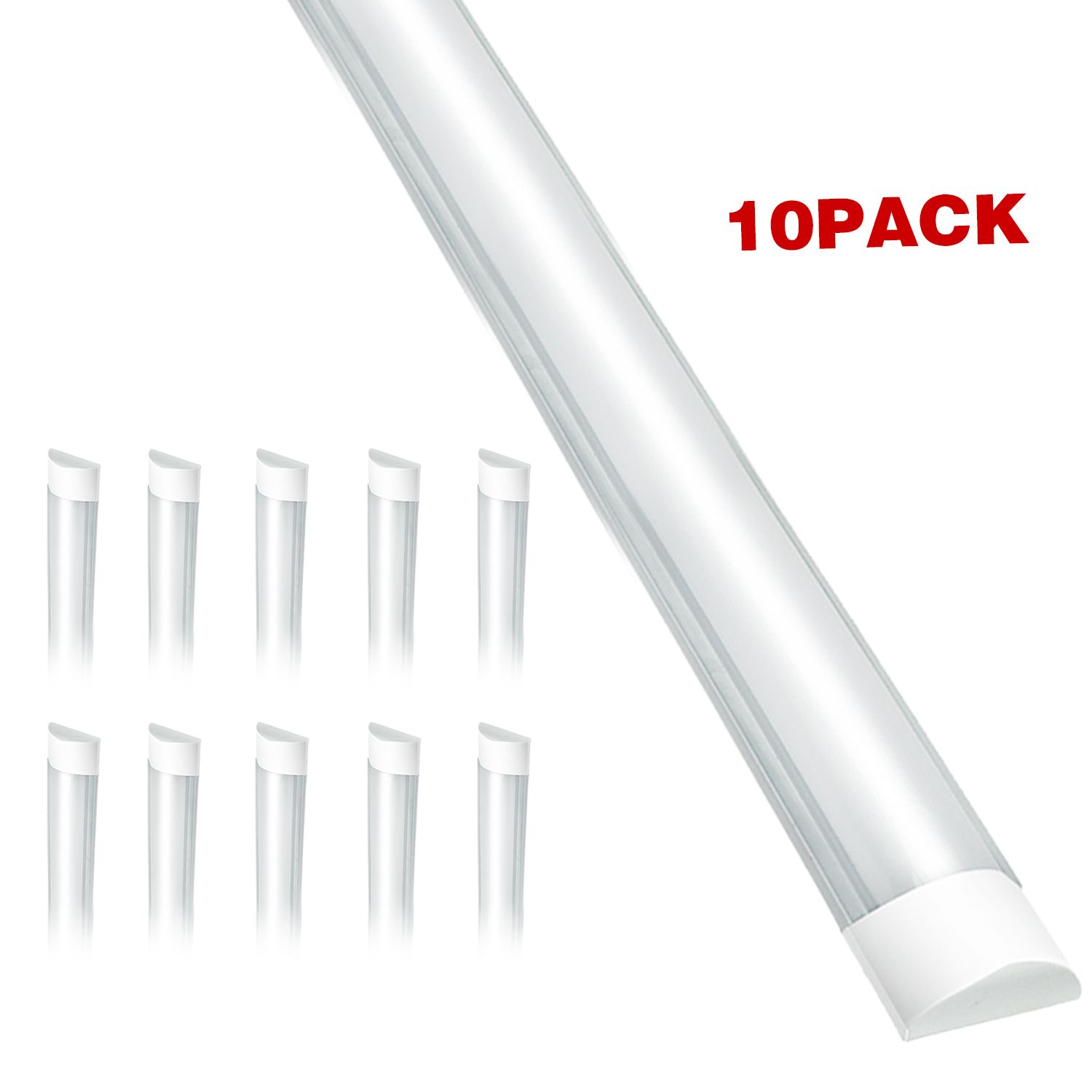 1FT//2FT//3FT//4FT LED Batten Tube Linear Light Ceiling Surface Mount Lamp Slimline