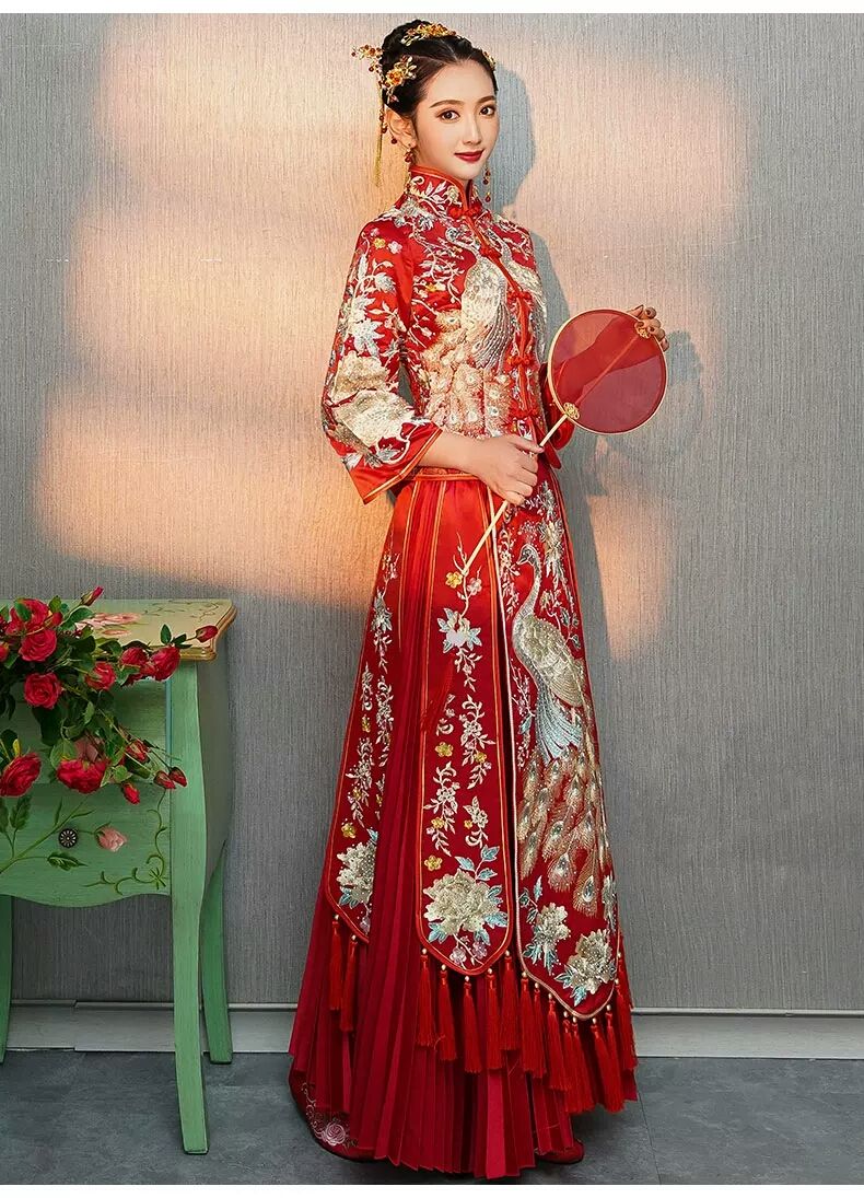 Dragon Style Wedding Dress