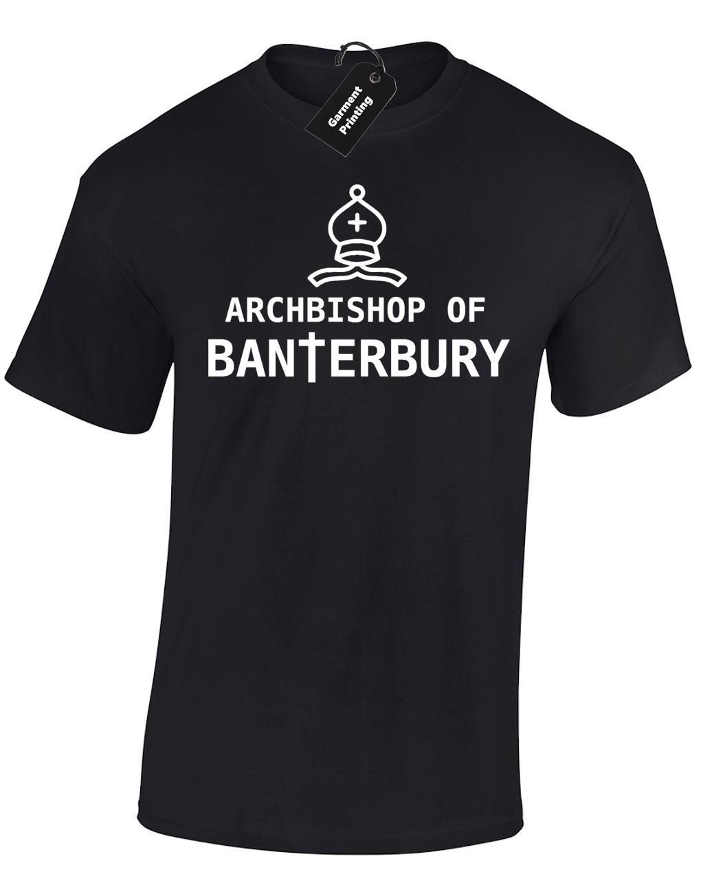 ARCHBISHOP OF BANTERBURY LADIES T SHIRT FUNNY INBETWEENERS JAY JOKE GIFT IDEA