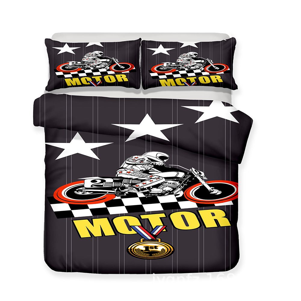 2019 2018 New Cool Race Car Bedding Sets Duvet Cover Pillowcase Twin 2019 2018 New Cool Race Car Bedding Sets Duvet Cover Pillowcase Twin Full Queen King Size Boys Print 3d Locomotive Cars White Bed Set From Olgar