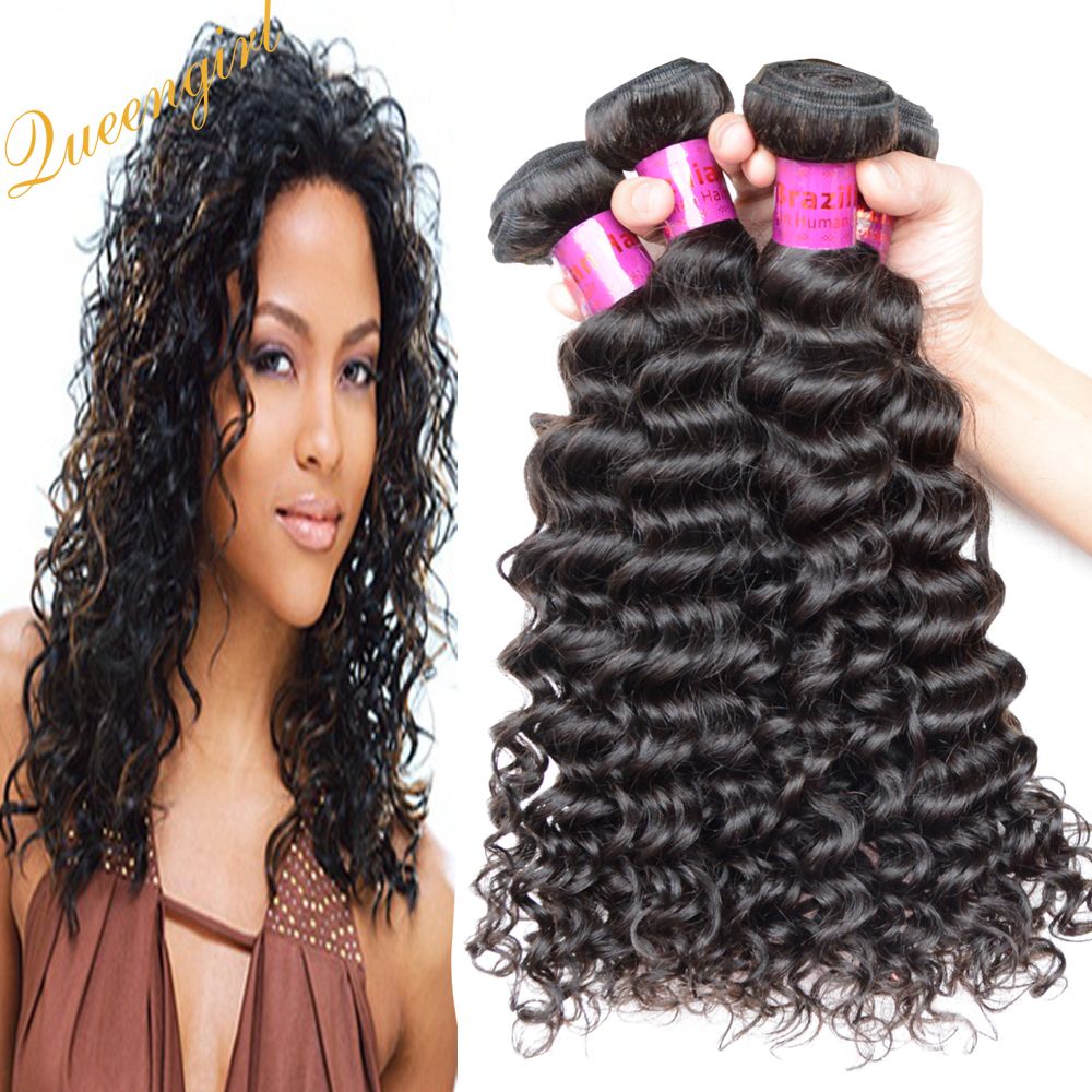 curly brazilian indian peruvian malaysian hair bundles deep wave 3/4/5pcs  unprocessed raw virgin human hair weft braiding hair weave product