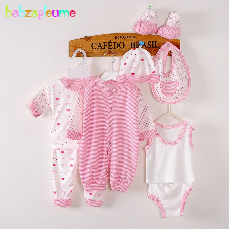 2019 0 3months Spring Summer Newborn Baby Girls Boys Clothes Cotton