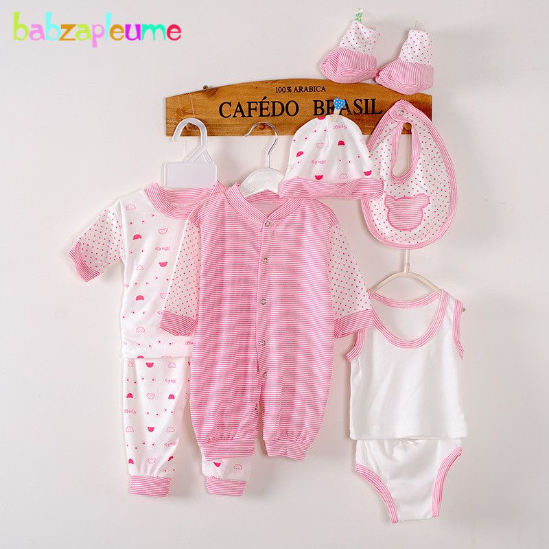 Newborn Cotton Striped Rompers Set For Baby Girls And Boys /0 3