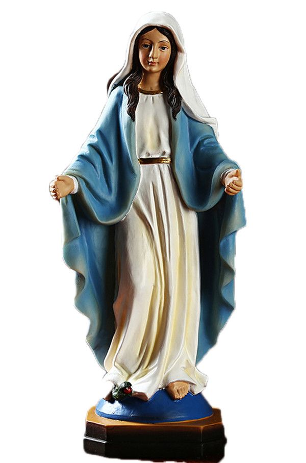 resin mary statue