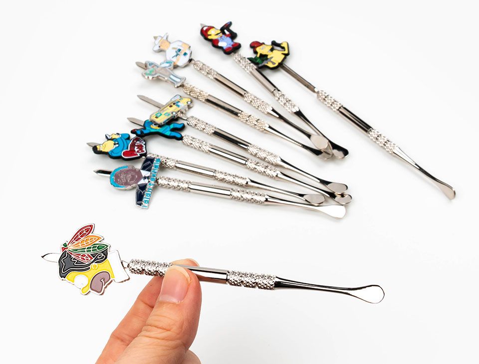 2020 Metal Cartoon Dabber Wax Dab Tool Stainless Steel Dabbing Tools