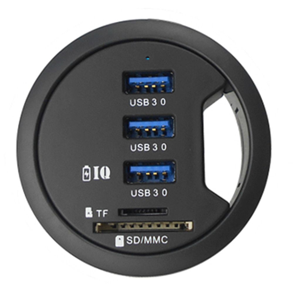 2019 Good Device Charging Mount In Desk 4 Port Usb 3 0 Hub Adapter