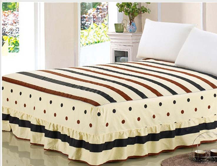100 Cotton Elastic Bed Surface Band Skirt Twin Full 100 Cotton Elastic Bed Surface Band Skirt Twin Full Queen King Size Beda Bedspread Mattress Cover Home Textile 18 Drop Bedskirt Wrap