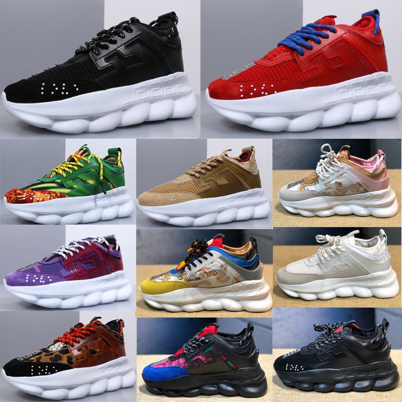 Versace 2019 original designer Chain Reaction chain reaction men shoes running shoes luxury brand ladies sports casual Girl shoes Versace 2019 original designer Chain Reaction chain reaction men shoes running shoes luxury brand ladies sports casual Girl shoes
