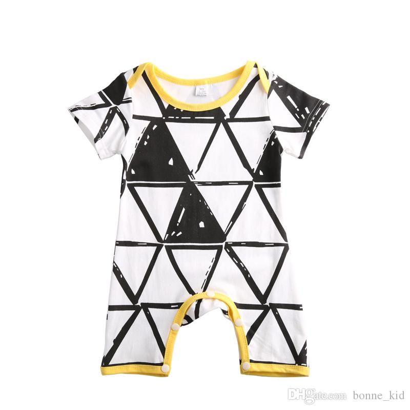 Cute Toddler Newborn Kid Baby Dot Boys Girls Outfits Clothes Romper Jumpsuits