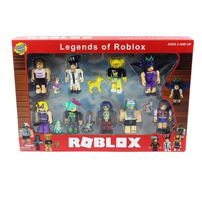 Newest 9 Pcsset Roblox Random Diy Figure Jugetes 8cm Pvc Game Figuras Roblox Boys Toys For Roblox Game Birthday Gift Party Toy - 