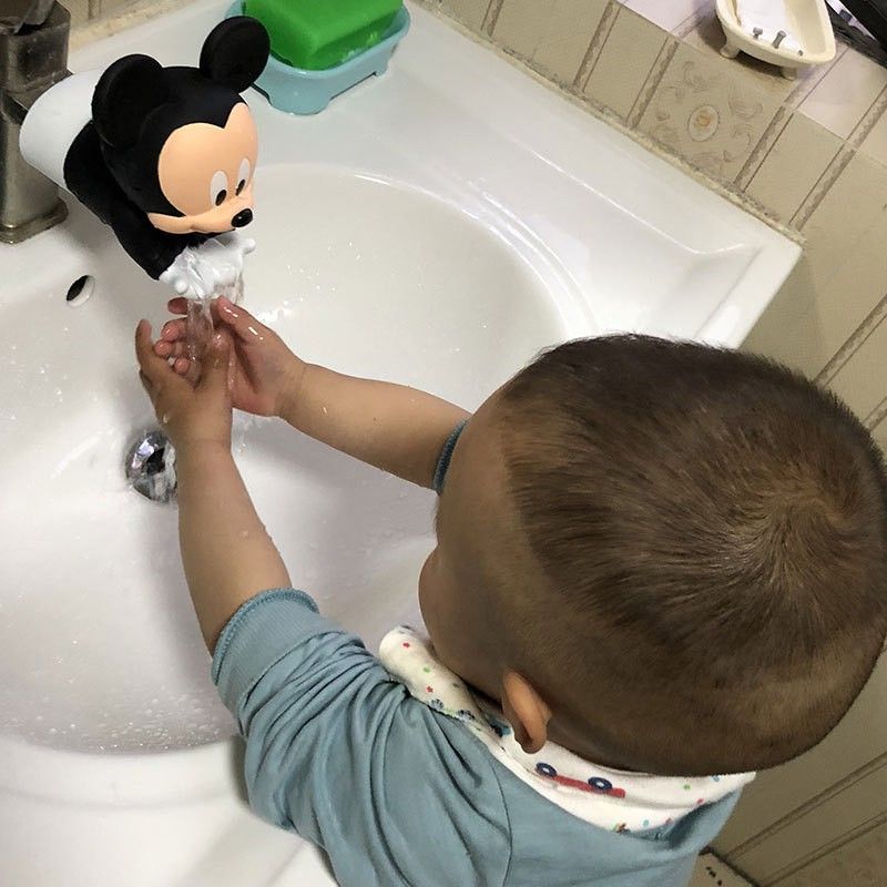 2020 Cute Faucet Extender Durable Cartoon Kids Toddler Sink Baby