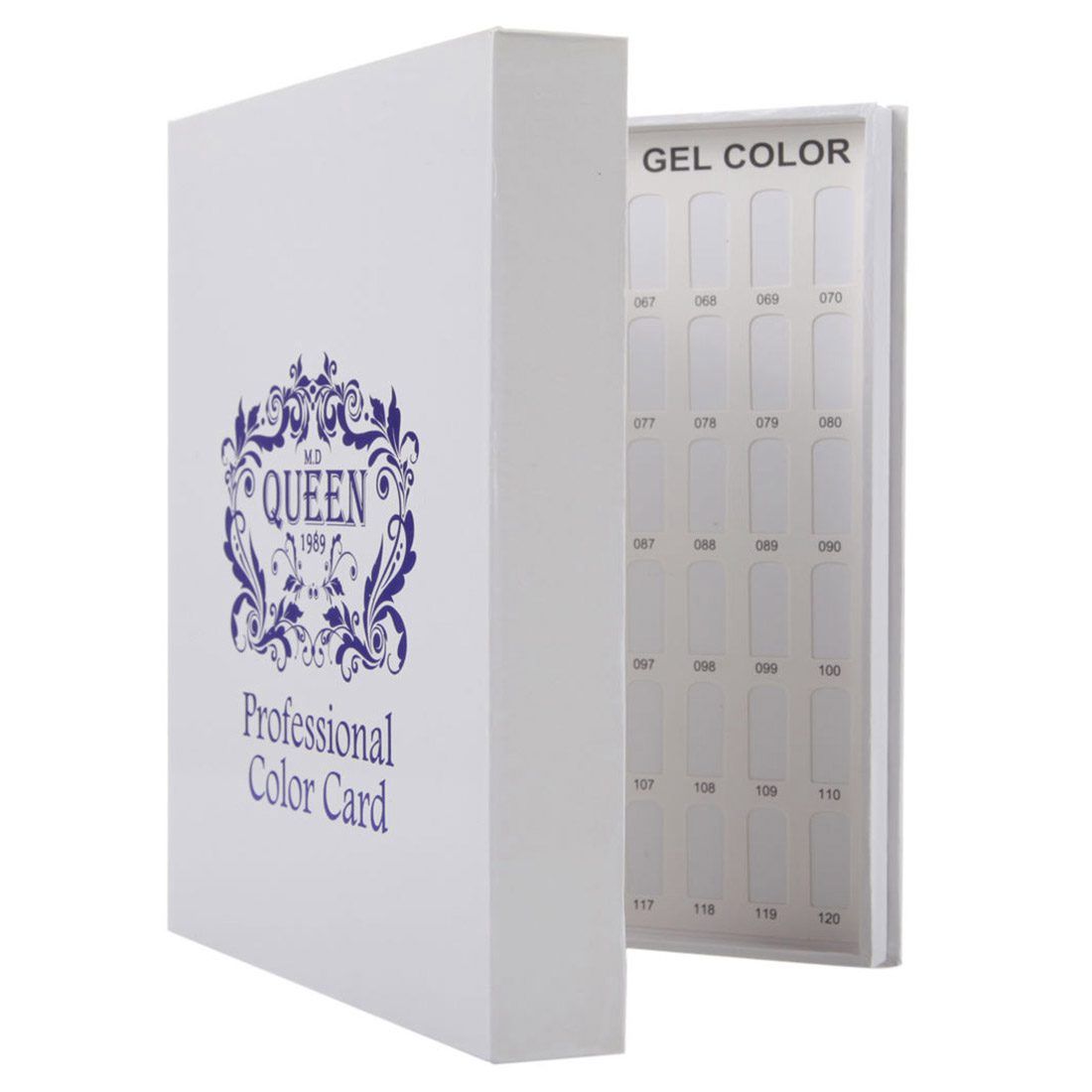 120 Tips Professional Gel Polish Display Book Chart For Nail Art