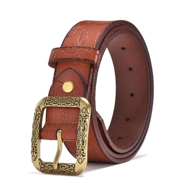 rose gold designer belt