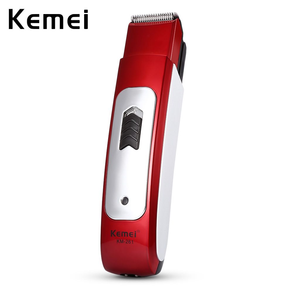Kemei Rechargeable Electric Hair Clipper Trimmer Men Hair Cutting