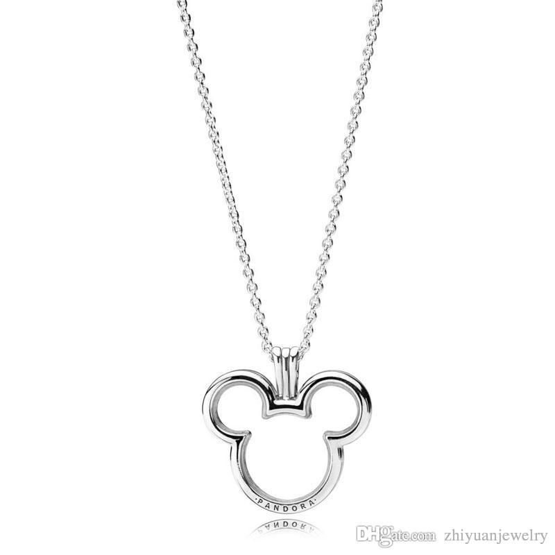 Whole Custom Made Magic Sparkling Floating Locket Necklace 925 Sterling Silver Jewelry Come With Original Box - Custom Made Sterling Silver Pendants Whole Custom Made Magic Sparkling Floating Locket Necklace 925 Sterling Silver Jewelry Come With Original Box - Custom Made Sterling Silver Pendants