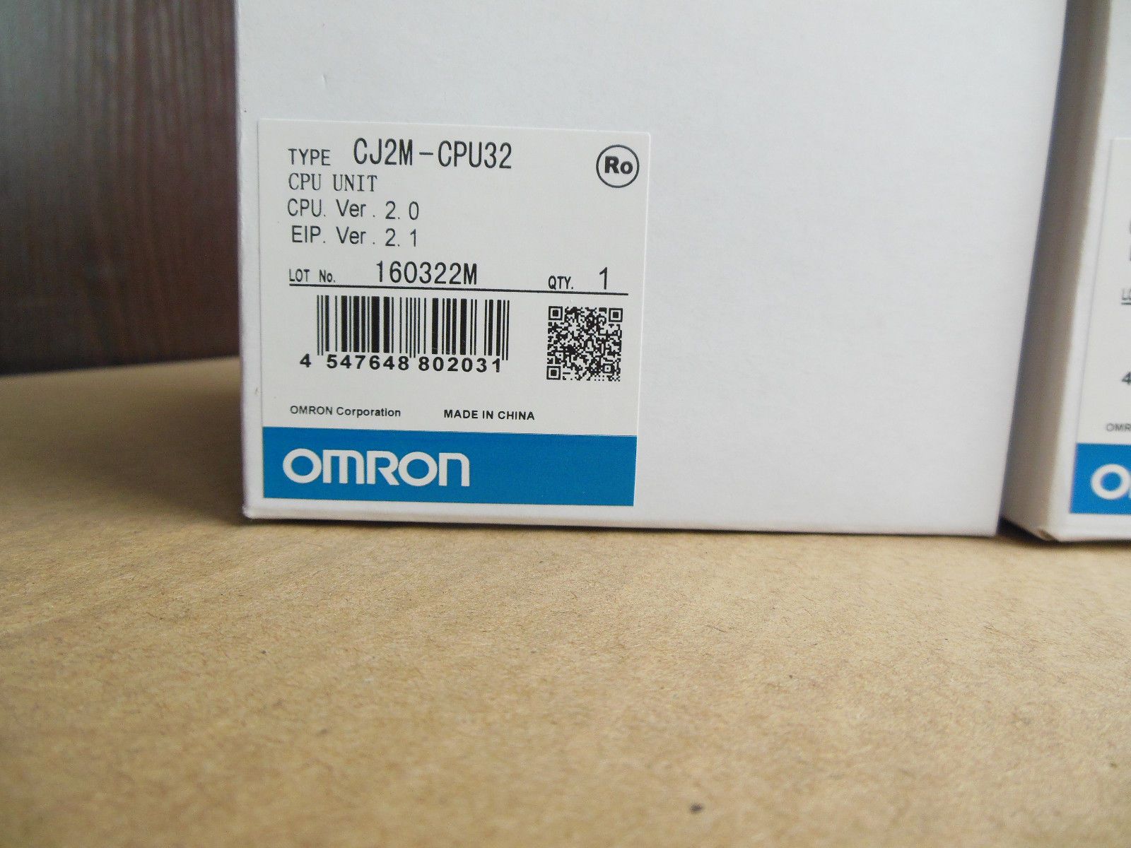 2019 omron cpu cj2m