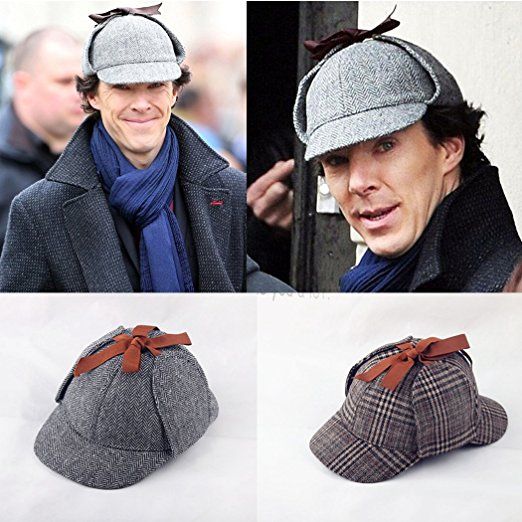 sherlock holmes caps