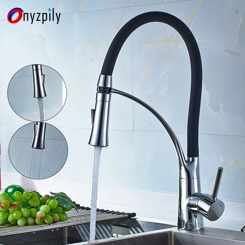 Full Copper Kitchen Faucet Hot And Cold Sinks Laundry Pool Faucet Sink Universally Rotatable