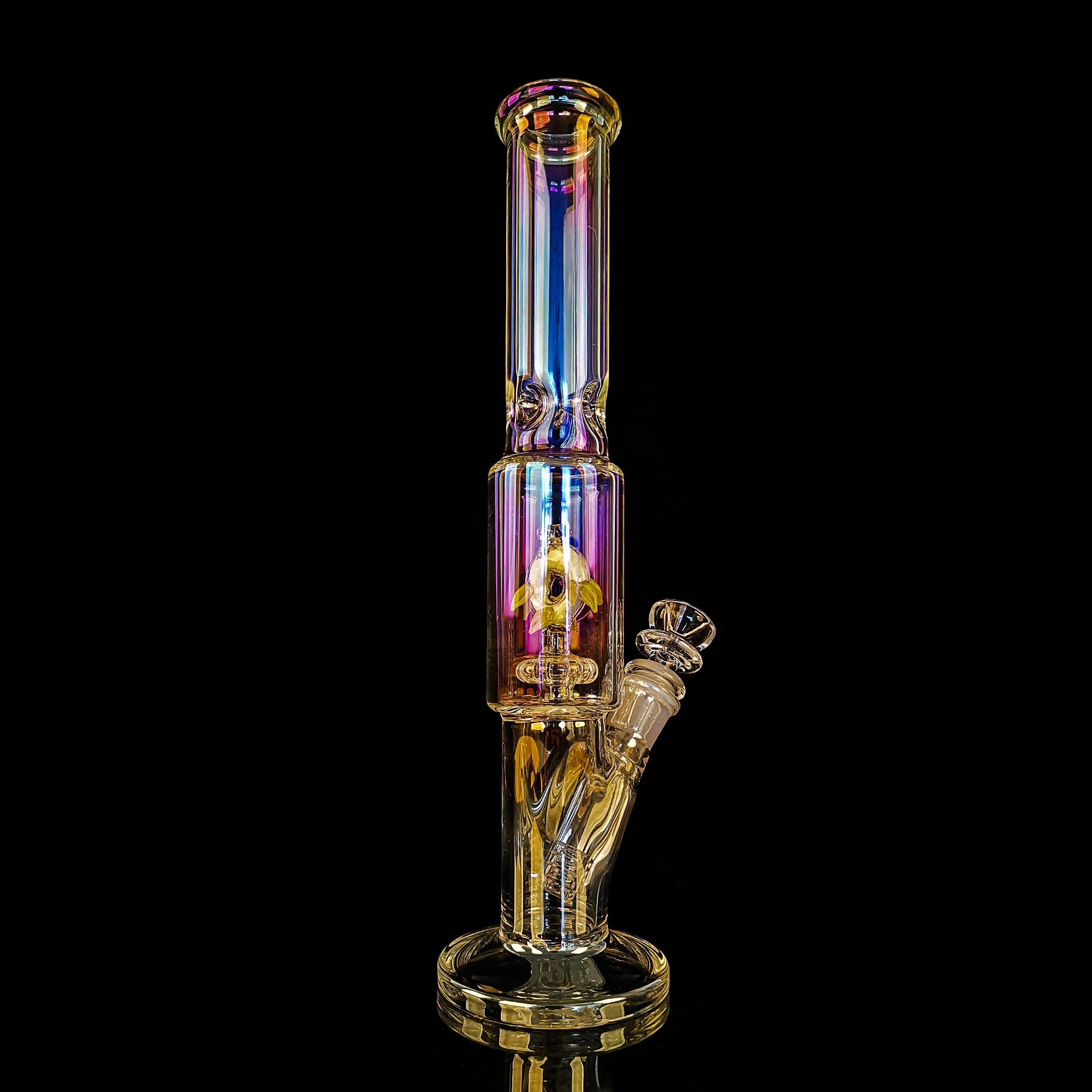 Reanice Color Bong Wee Recycler Glass Water Bongs Dab Rigs Unique Handmade Bongs Water Cheap