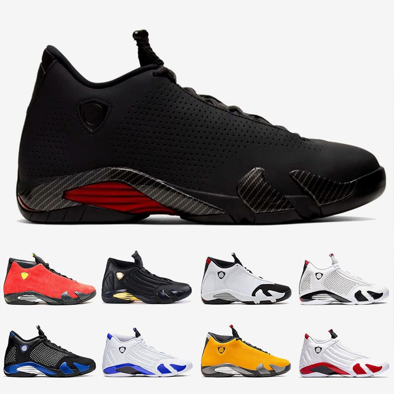 Acheter Nike Air Jordan 14 14 SE Noir 14s XIV Hommes Basketball Chaussures Blanc Hyper Royal De 