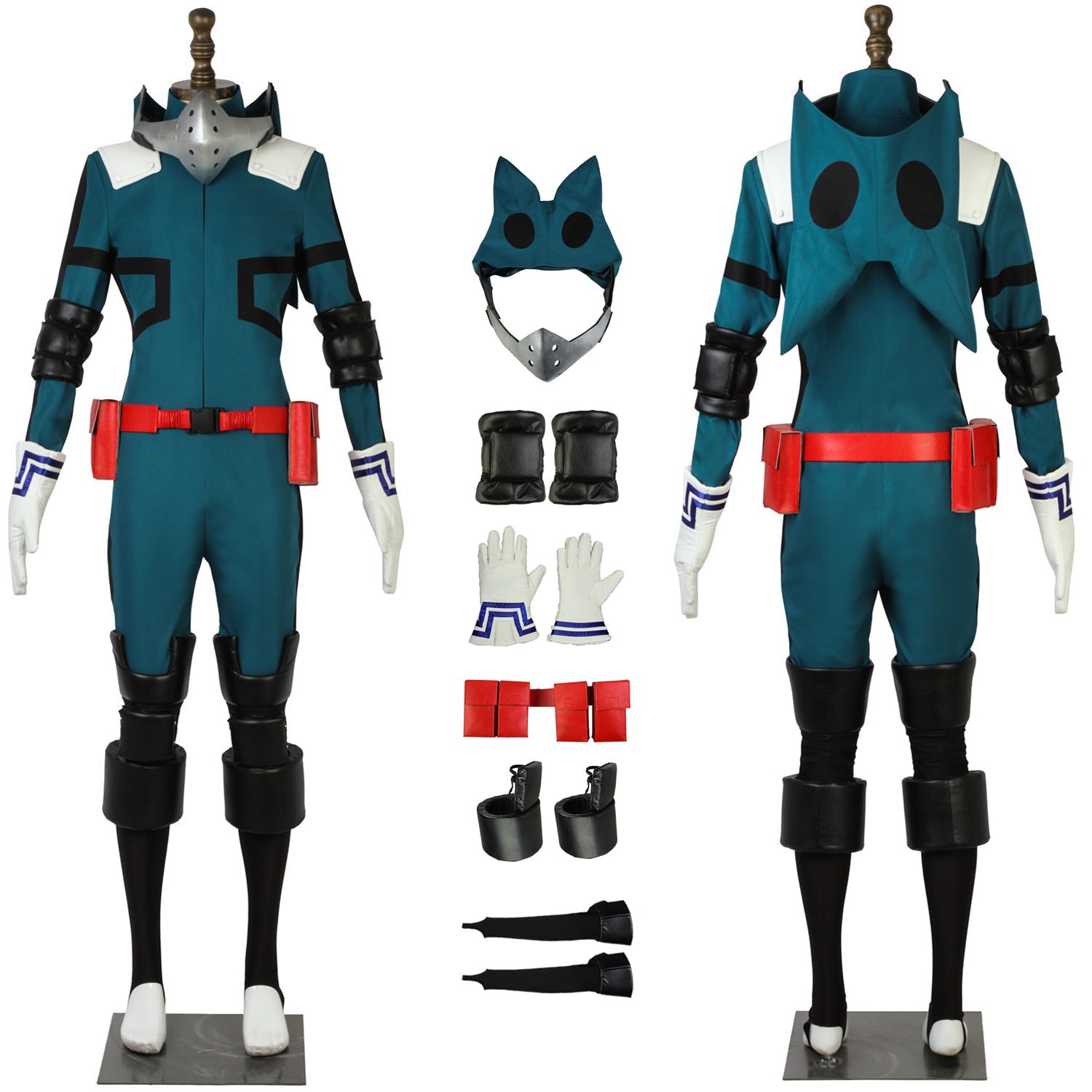 Amazon Com My Hero Academia Deku Cosplay Outfits Midoriya Izuku Set My XXX Hot Girl