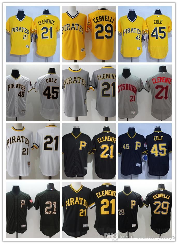 roberto clemente yellow jersey