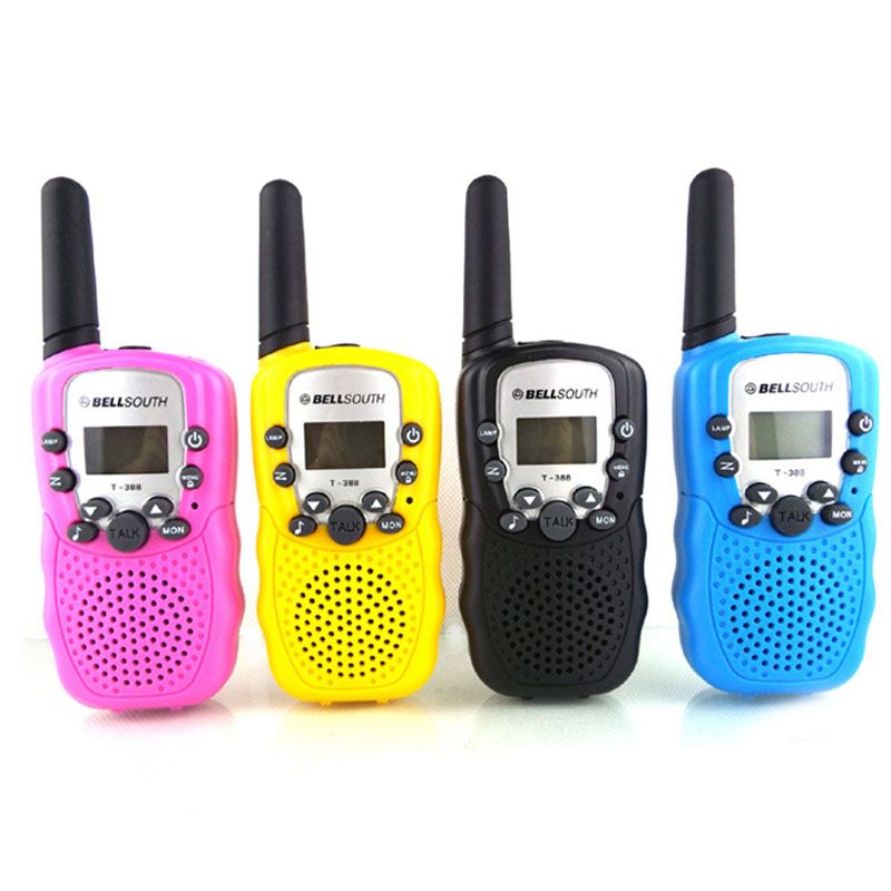 Mini Walkie Talkie Kids Radio Station T388 Portable Radio Two Way Radio