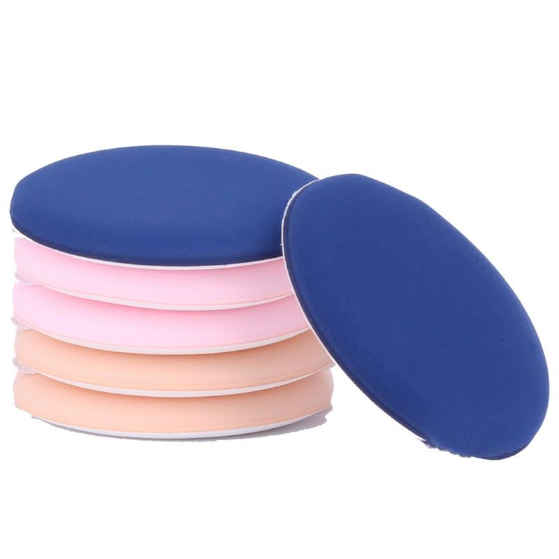 Round Shaped Makeup Air Cushion Sponge Puff Dry Wet Dual Use Concealer Liquid Foundation BB/CC