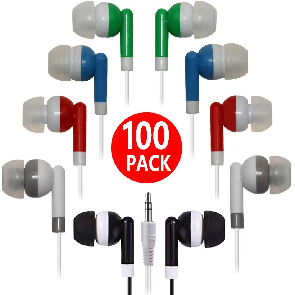 Deal Maniac Wholesale Kids Bulk Earbuds Headphones 10 Pack Earphones
