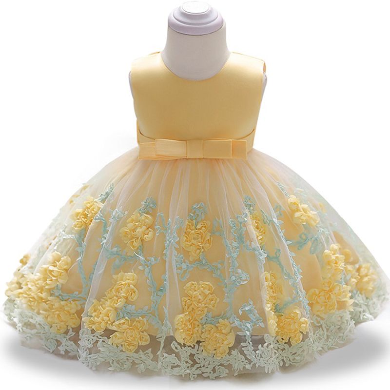 compre vestido de novia de encaje de niña bebé bebé de niña bebé de