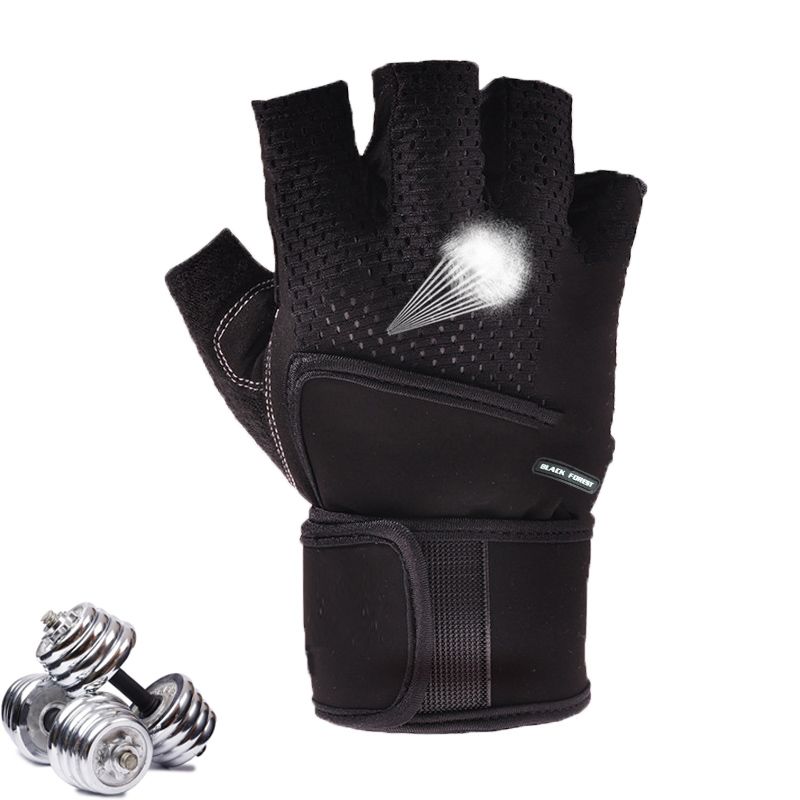 Guantes de Gimnasio Crossfit Gym Gloves for Fitness Men Women Half Finger