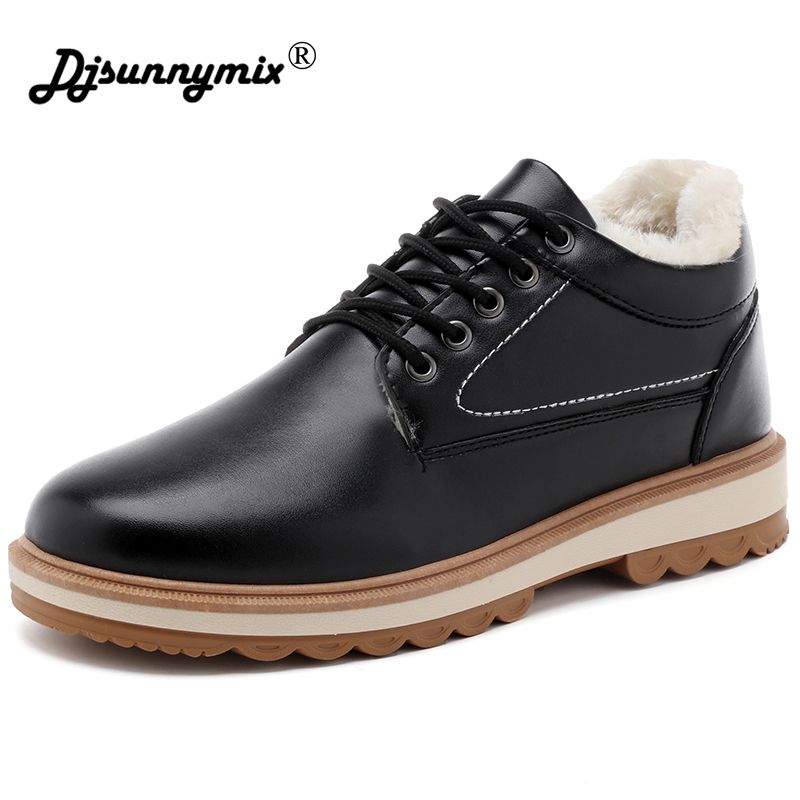 Men Snow Boots Waterproof 2018 Winter Super Warm S Leather Men Snow Boots Waterproof 2018 Winter Super Warm S Leather Rubber Wool Leisure Outdoor Shoes Office From Ycqz4
