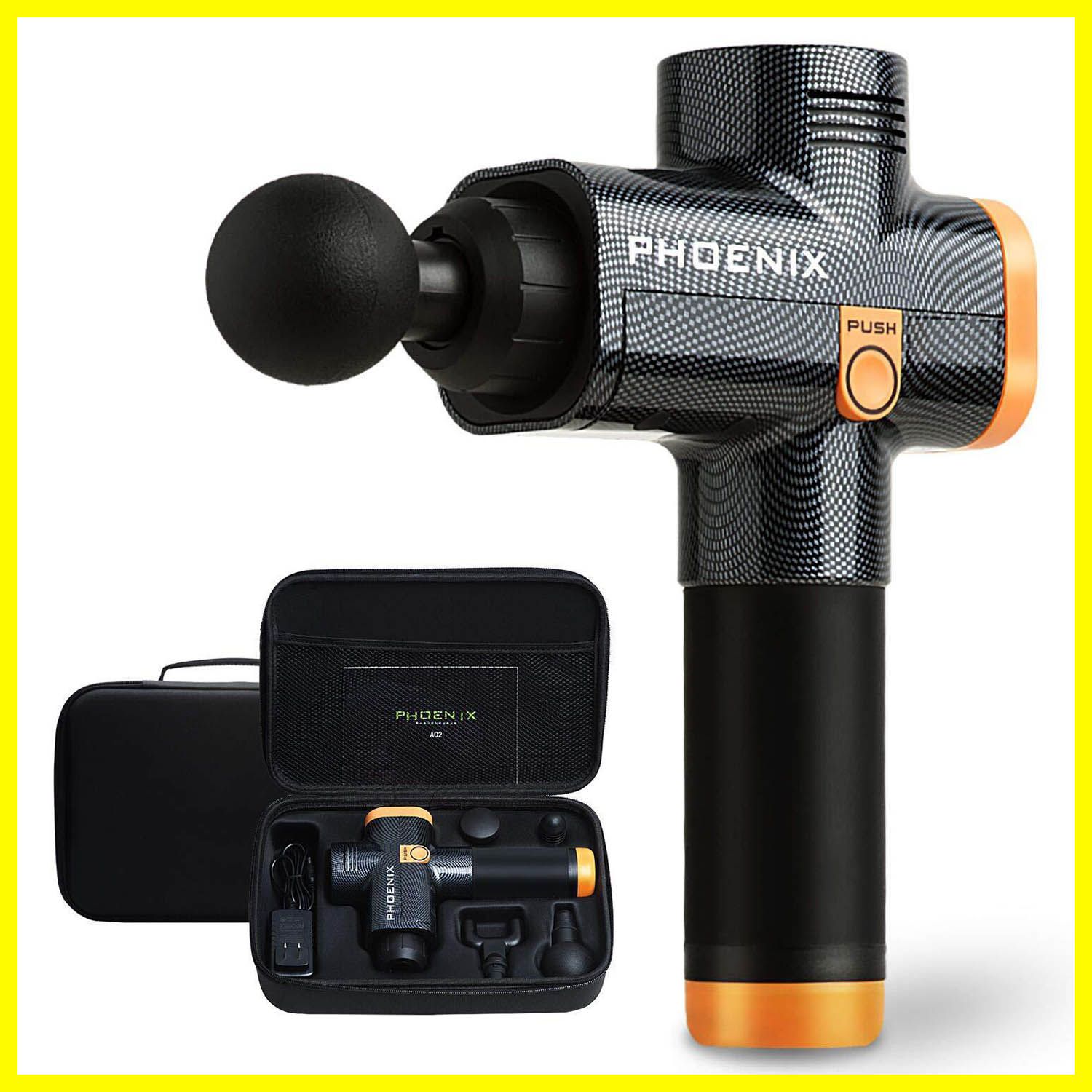 2020 Phoenix Electronic Therapy Muscle Massage Gun A2 High Frequency Vibration Massage Theragun