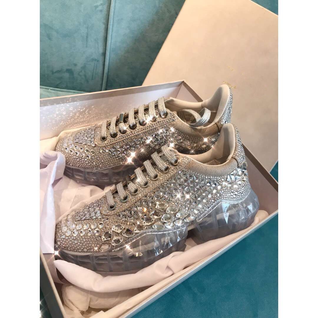 2020 Brand Designer Super Hot Style Diamond Running Shoes