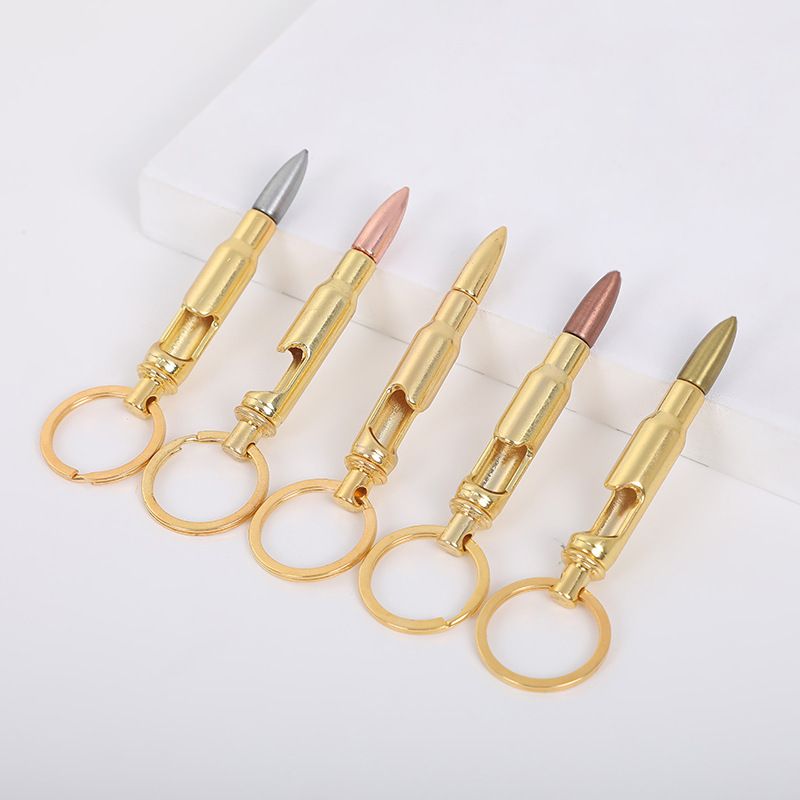 Bullets Keychains Bottle Opener Game Accessories High Quality Metal Key