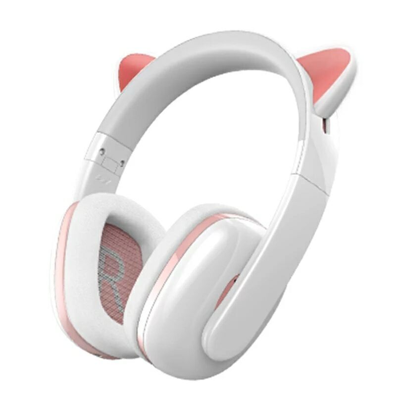 Casque Dect Chat Oreille Voix Casque Universel Musique Basse Lourde