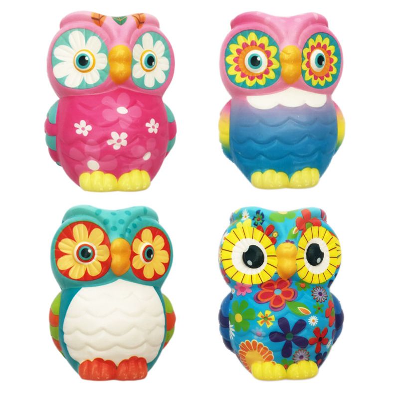 new 10cm pu owls