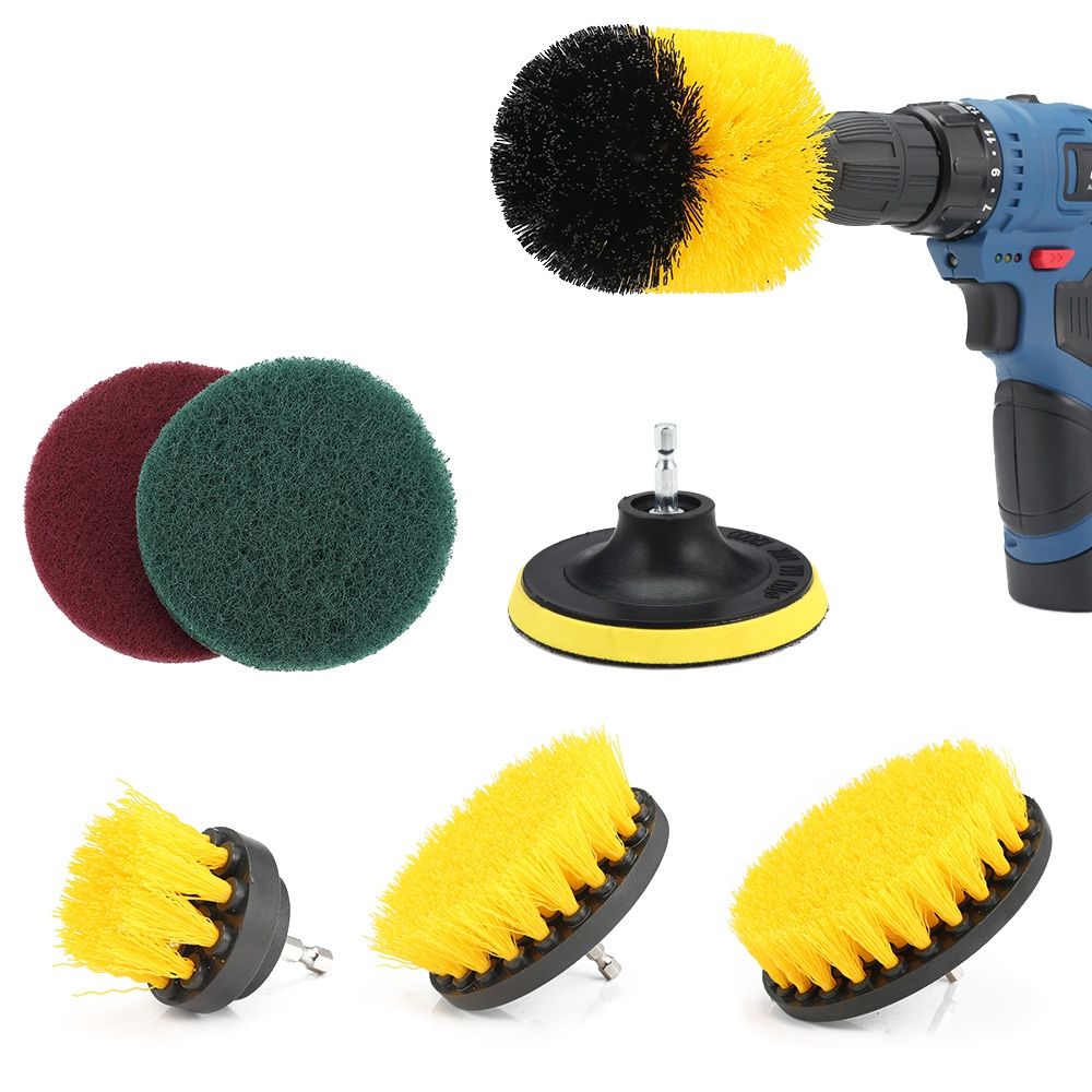 Buy Dropship Products Of Drill Brush Scouring Pad Attachments For