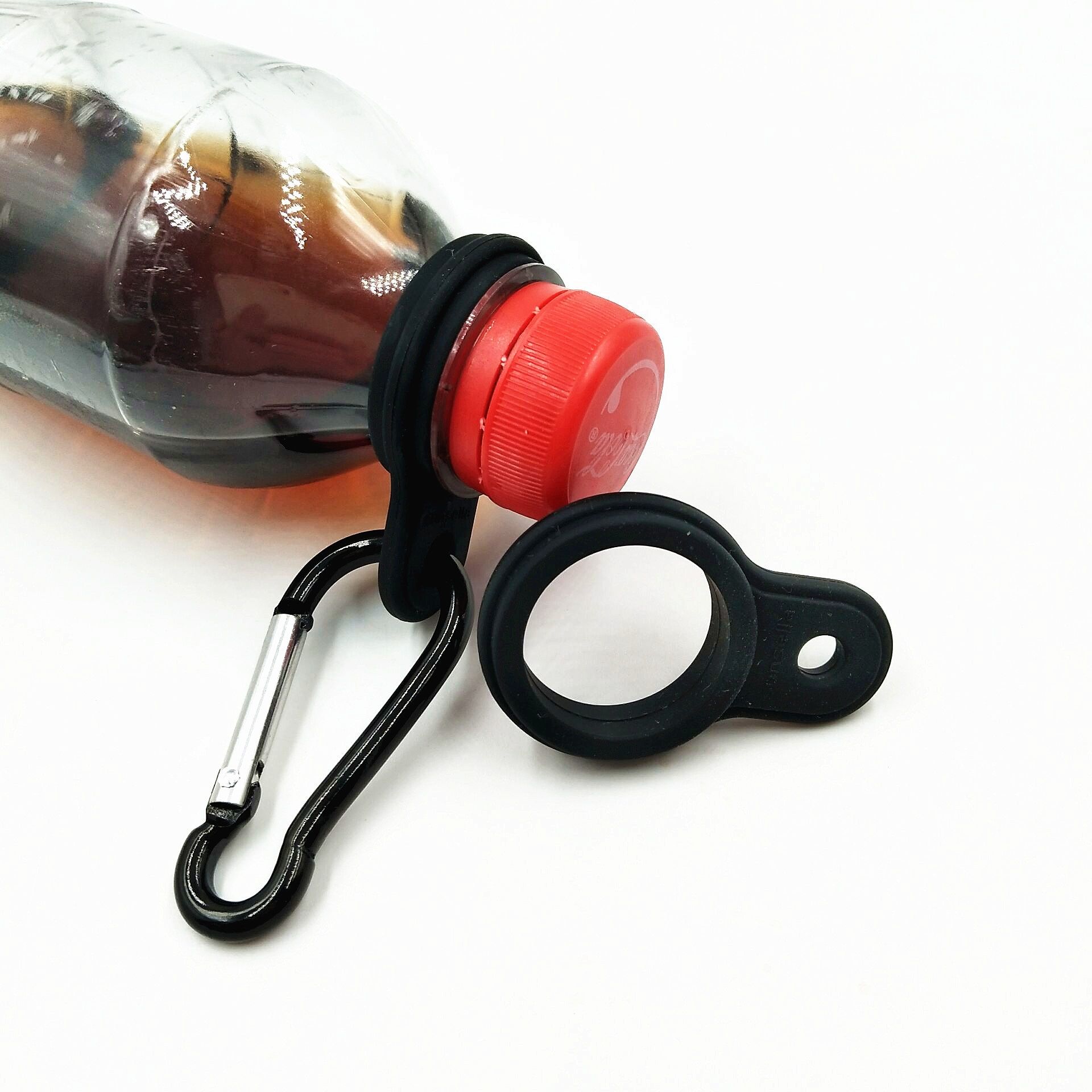 2021 Water Bottle Holder With Hang Buckle Carabiner Clip Key Ring Fit