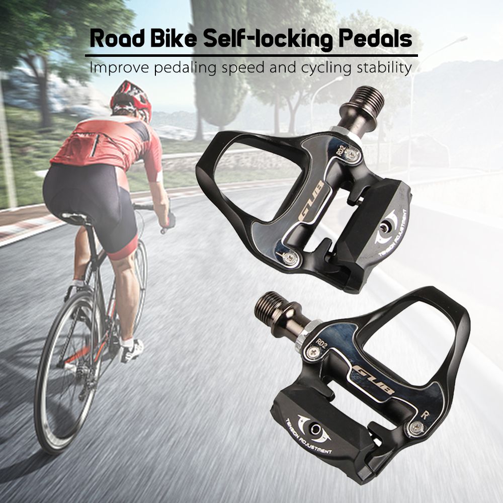 2021 GUB RD2 Self Locking Pedal Mountain Road Bike Locks Pedals MTB