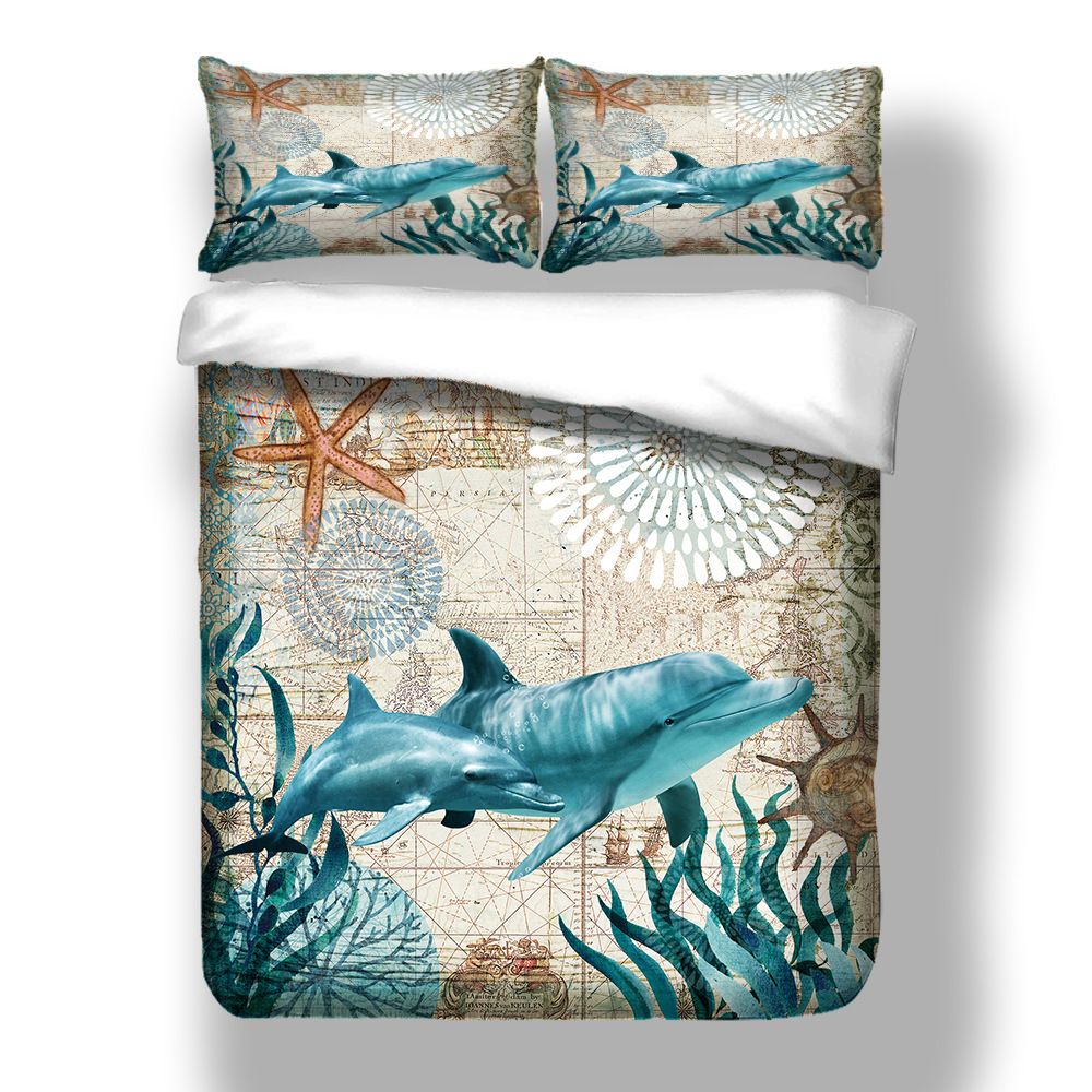 US QUEEN UNFILLED DUVET COVER /& PILLOWCASE SET ANIMAL NEW LION UK KING