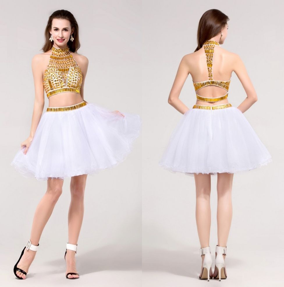 cheap 2 piece prom dresses under 50