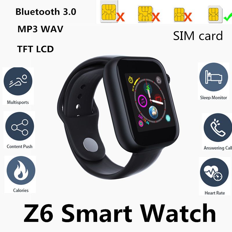 z6 bluetooth smart watch