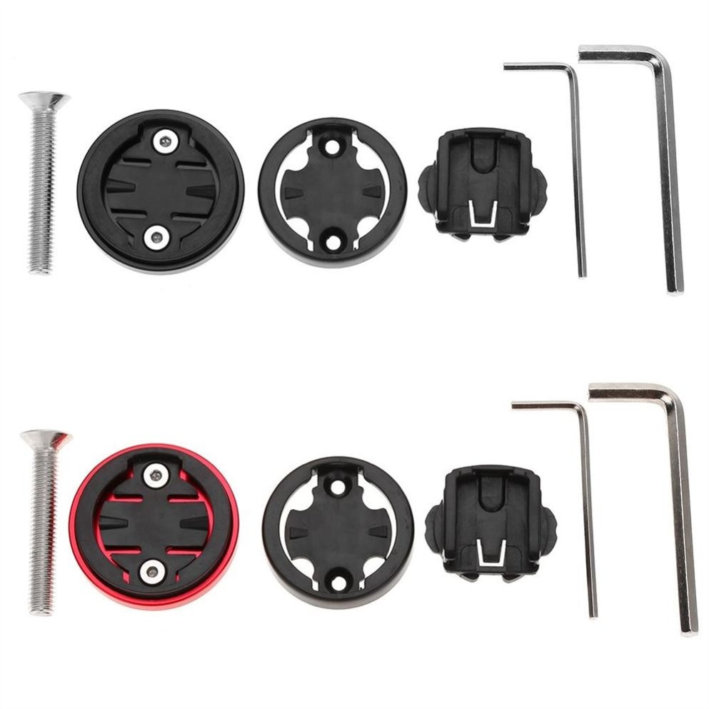Tbest Adaptador de Montaje para Computadora de Bicicleta,Soporte para Ordenador de Bicicleta de Carretera de Monta/ña Soporte de V/ástago de Bicicleta Cron/ómetro de V/ástago Montaje de Veloc/ímetro GPS