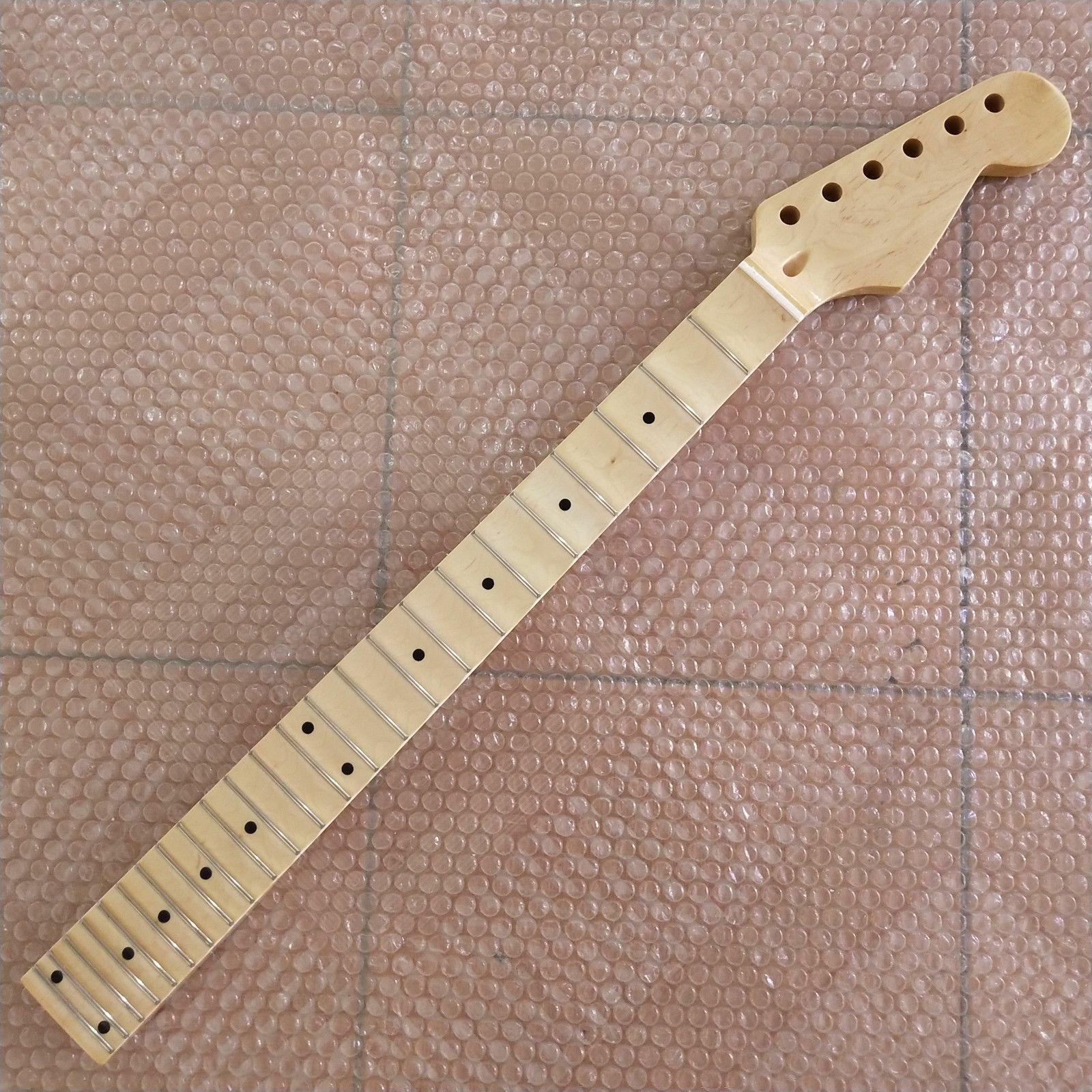 2020 Full Scalloped Guitar Neck For ST Style Replacement 24 Fret Maple