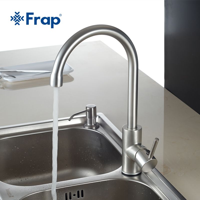 Frap 1set Single Lever Kitchen Sink Basin Faucet Torneira 360 Flexible Kitchen Water Mixer Hot And Cold Water Tap F4052