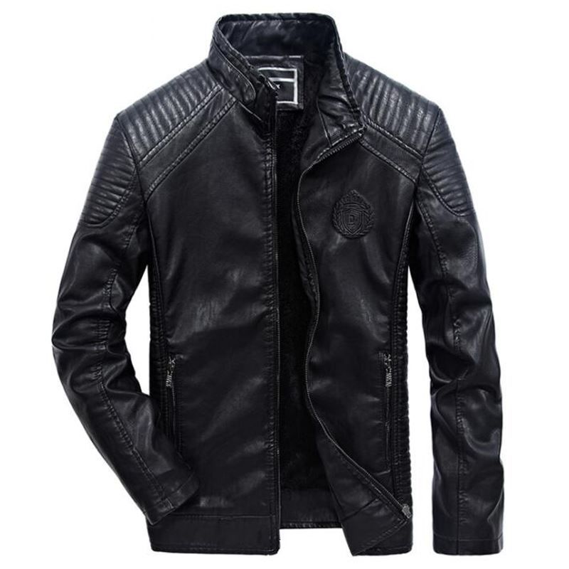 Cazadora Biker Slim De Piel Para Hombre Cazadora Biker Slim De Piel Para Hombre