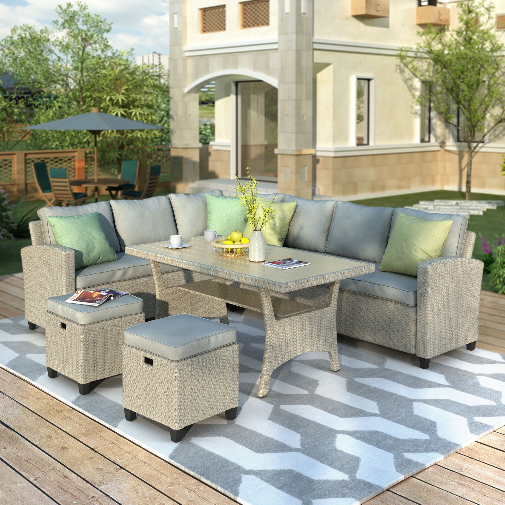 2020 Patio Furniture Set Outdoor Conversation Set All ...